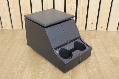 Used black vinyl cubby - 4., box