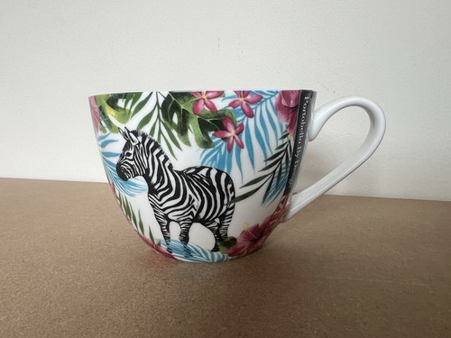 Large zebra mug flowers for - large,