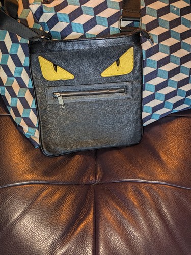 Fendi bag bugs black - bag, crossbody