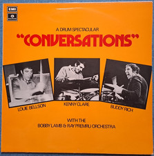 Buddy Rich - Conversations A Drum Spectacular - 12" VINY LP ALBUM RECORD EX