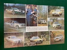 RAC RALLY LANCIA OPEL VAUXHALL