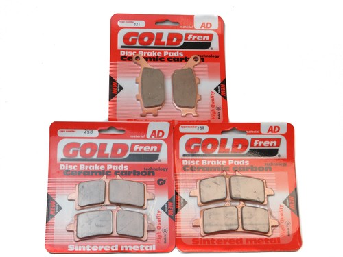Brake pads front rear - pads, &