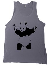 Banksy Panda With Guns Stencil
