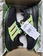 Adidas Ultraboost 5.0 DNA Size UK 6.5 BNIB Black Beam Green G5