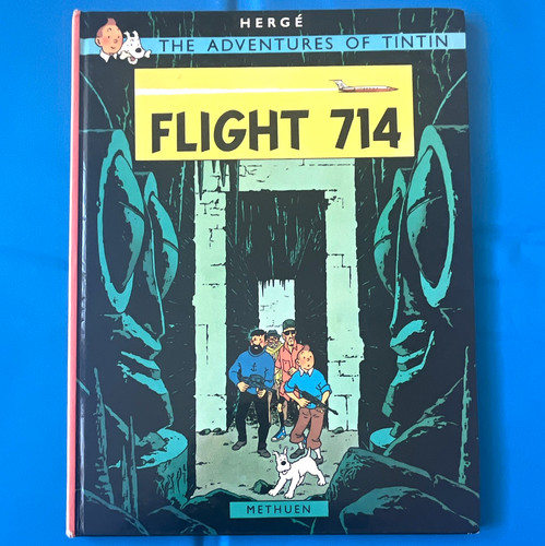 Hergé tintin flight 714 - hergé,