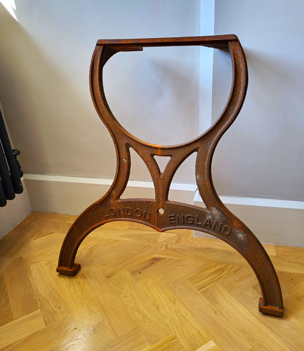 Pair vintage cast iron - pair, of
