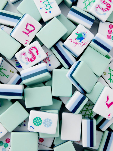 160 american mahjong tiles - american,