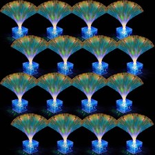 16 Pcs Mini Fiber Optic Lamps