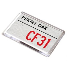 FRIDGE MAGNET - Priory Oak