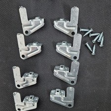 IKEA BESTA SHELF SUPPORT BRACKETS & SCREWS 115443/4 NEW ORIGINAL PARTS 4 SETS 
