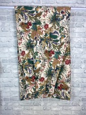 Vintage Sanderson "Mahe" Fabric Door Curtain 104" Width x 84" Drop (PG131L)