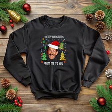 Funny Festive Chuckle Brothers Me to you Christmas Xmas Jumper Sweater