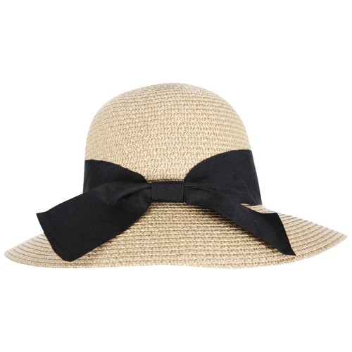 Trespass womens straw hat - straw, wide