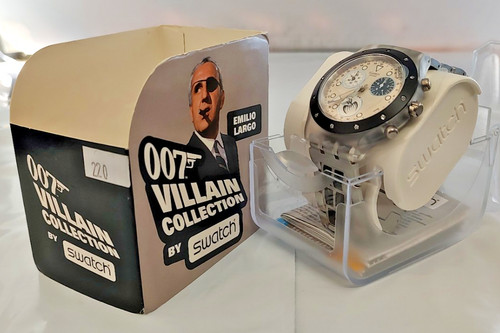 Genuine swatch james bond - bond, 007