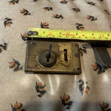 Vintage Brassed Lock Suitable