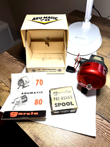 Vintage abu matic spinning - vintage, abu-matic