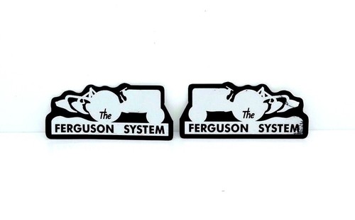 The ferguson system decals for - system,