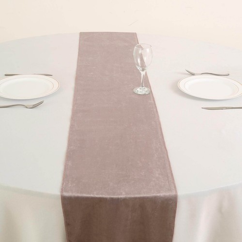 Dusty rose velvet table - dusty,