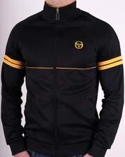 Sergio Tacchini Men's Star Track Top Black/Gold - Tracksuit Jacket, Zip Thru