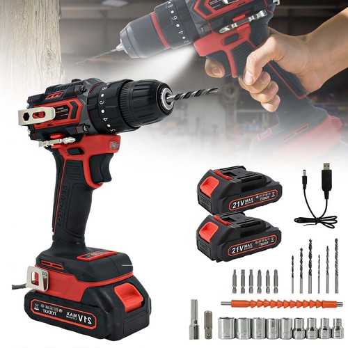 21v cordless hammer drill - hammer,