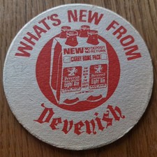 Devenish Beer Mat Uk Cat No