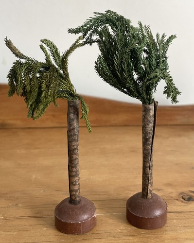 Two unusual antique miniature - two,