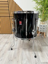 Premier Cabria 16” x 15” Floor Tom Drum / Black #OT8