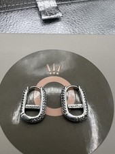 Pandora ME Pave Link Hoop Earrings Pair Ale S925