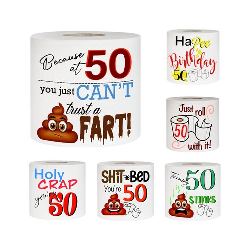 Toilet paper birthday happy - paper,