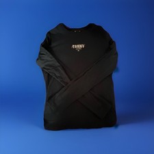 Tommy H. Blue Long Sleeve  X- Small Blouse