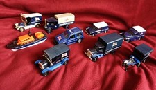 RNLI LLEDO DIECAST TOY MODEL BUNDLE QTY OF 9 DIFFERENT TYPES UNBOXED LIFEBOAT 