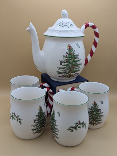 Vtg spode christmas - spode, tree