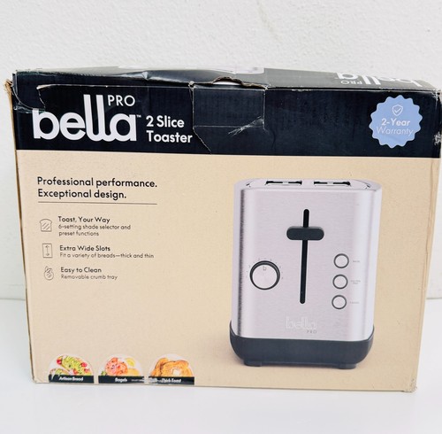 Bella pro slice toaster - pro, 2-slice