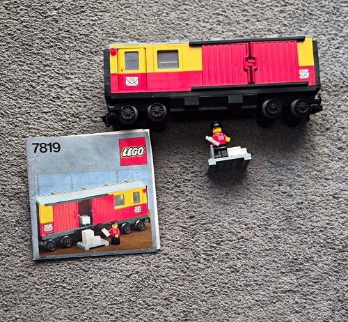Lego town trains postal - town,