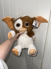 Gremlins Gizmo Mogwai Light Up Cheeks Soft Plush Film Toy 12” Tags New