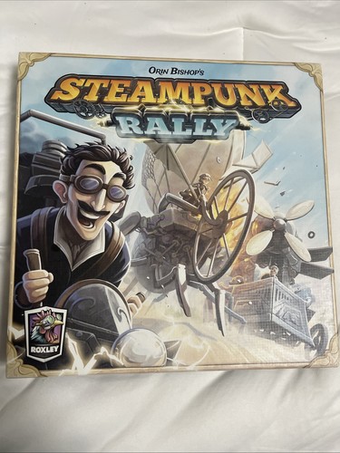 Steampunk rally board game - steampunk,