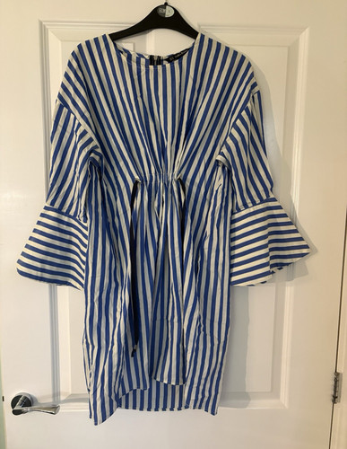 Zara basic blue white - zara,