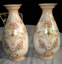 Vintage Pair of Blush Ivory