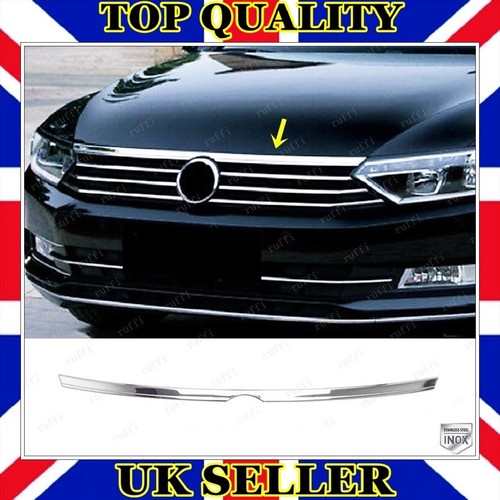 Chrome front grill - chrome, upper