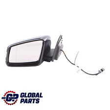 Mercedes W204 Wing Mirror Door Left N/S Auto Dip Obsidian Black 197