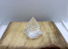 Sphatik Natural Crystal Meru