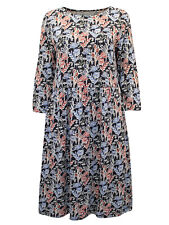 Ex-Seasalt Dress GUELDER ROSE Seed Heads Onyx NAVY Sizes 10 & 12