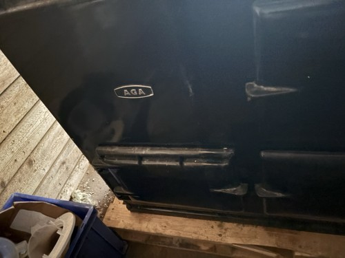 Aga black oven - aga, black,