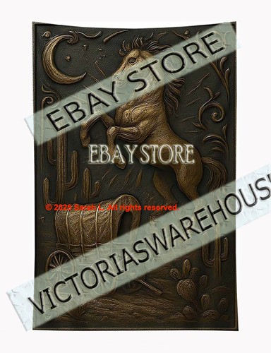 Horse tapestry rustic - , western