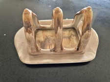 A Shelley Art Deco 3 bar toast