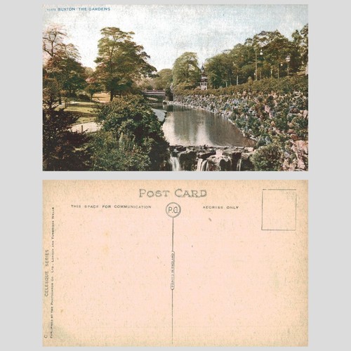 Vintage postcard buxton - postcard,