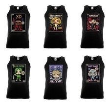 Music Graphic Tank Tops S-4XL | Blondie Billie Gaga Weeknd Duran Yungblud