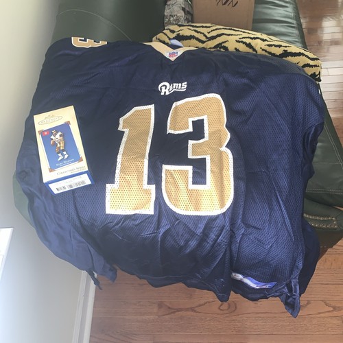 Football jersey kurt warner - football,
