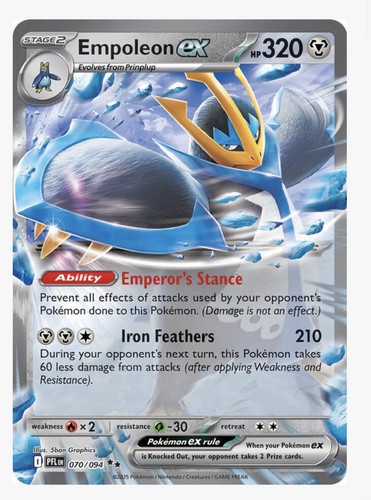 Empoleon holo double rare - ex,