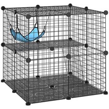 Pawhut tier indoor cat - 2-tier, cage